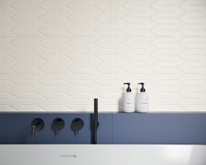 Faianta Paradyz Nightwish B STR 25x75 cm, bianco - Img 3