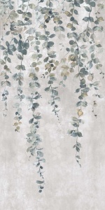 Gresie Kai Cemento Decor Leaves Silver Grey 60x120 cm, mata - Img 3