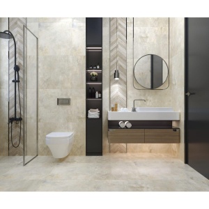 Gresie Metallica Beige rectificata mata 60x60 cm - Img 2