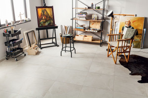 Gresie Tubadzin Remos mata, rectificata, 59.8x59.8 cm, white - Img 2