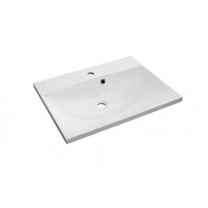 LAVOAR AMELIA 60 CM, MARMURA COMPOZITA, ALB NOU