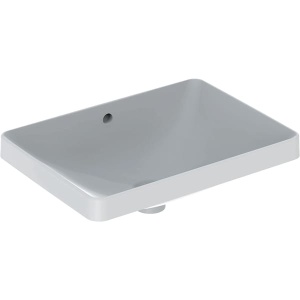 LAVOAR ÎNCORPORAT GEBERIT VARIFORM, DREPTUNGHIULAR B-55CM,T-40CM, PREAPLIN VIZIBIL, GLAZURAT ALB - Img 4