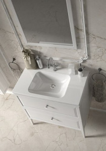 Maner mobilier Oristo Montebianco, cristal - Img 2