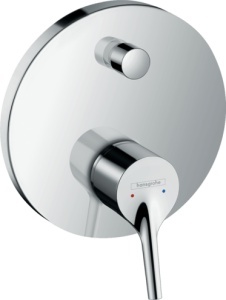 Ornament baterie incastrata cada/dus Hansgrohe Talis S, crom - Img 2