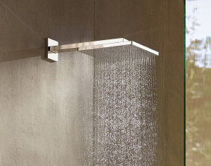 Palarie si brat de dus Hansgrohe Raindance E 300, negru mat - Img 5