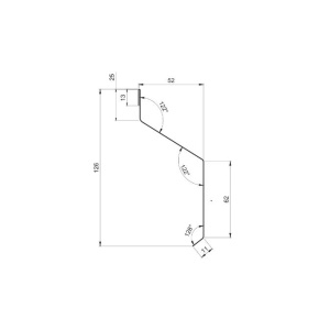 Panou gard tip jaluzea D Wetterbest, metalic, dublu prevopsit 120x200 cm - Img 4