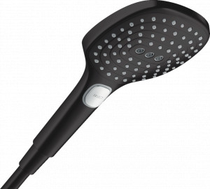 Para de dus Hansgrohe Raindance Select 120 3 jeturi, negru mat