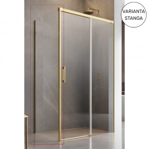 Perete lateral dus Radaway Idea Gold S1 80 L montare in stanga - Img 3