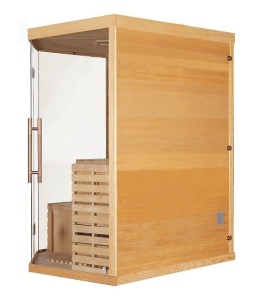 Sauna uscata de interior Sanotechnik Deluxe, 3-4 persoane, 150x150x200 cm - Img 3