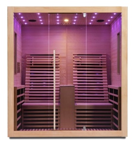 Sauna uscata Sanotechnik Carbon, 2 persoane, 180x150x195 cm