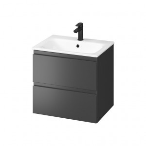SET B817Mobilier suspendat Cersanit MODUO-IN cu lavoar 60 cm, antracit - Img 3