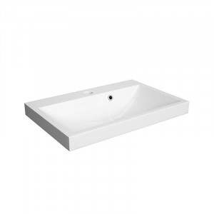 Set mobilier suspendat Defra Como cu lavoar Olex 60 cm, alb - Img 2
