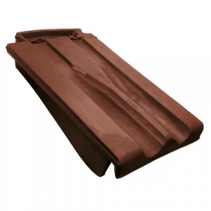Tigla de margine stanga Tondach Renoton 9 (Tango Plus) 30 x 50 cm, maro
