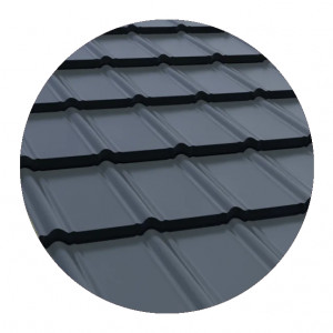 Tigla metalica Metigla Elit Lucios 0.5 mm