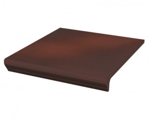 Treapta Klinker Paradyz Cloud brown Kapinos stopnica prosta 30x33 cm