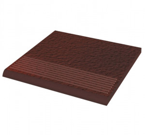 Treapta Klinker Paradyz Cloud brown stopnica prosta Duro 30x30 cm