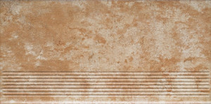 Treapta Klinker Paradyz Ilario ochra stopnica prosta 30x60 cm - Img 2