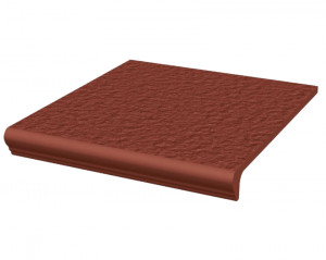 Treapta Klinker Paradyz Natural rosa Kapinos stopnica prosta Duro 30x33 cm