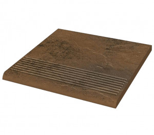 Treapta Klinker Paradyz Semir beige stopnica prosta 30x30 cm