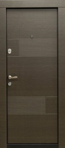 Usa metalica apartament BC106, frasin grafit, 86x202 cm
