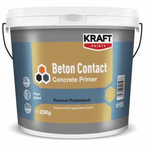 Amorsa acrilica Kraft Beton Contact, pentru beton 15L/25 kg