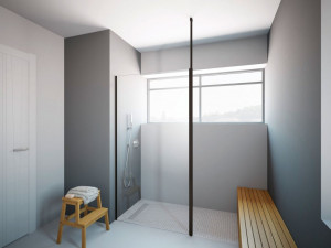 Bară telescopică de susținere verticala Radaway, pentru cabine tip Walk-In - Img 4