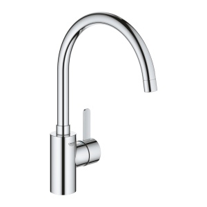 Baterie bucatarie Grohe Eurosmart Cosmopolitan gat de lebada crom - Img 4