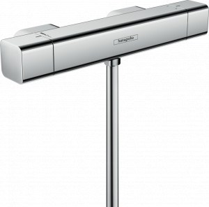 Baterie termostatica dus Hansgrohe Ecostat E, crom