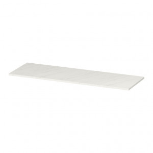 Blat pentru mobilier Cersanit Larga 140 cm, alb marmura