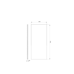 Blat pentru mobilier Cersanit MODUO 120 cm, stejar hikora - Img 2