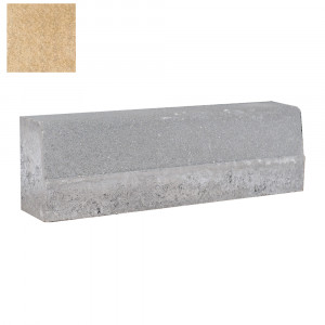Bordura Semmelrock tesita 50x10x15 cm, bej