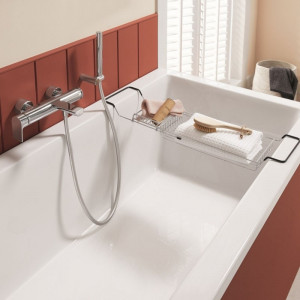Cada baie rectangulara Villeroy&Boch Targa Plus Solo, acril, 160x70 cm - Img 2