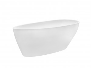 Cada freestanding compozit Besco Goya alba 160x70 cm - Img 4