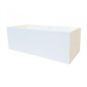 Cada freestanding Hatria Roma, acril, 170x78 cm, alba - Img 4