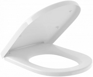 Capac wc XXL Villeroy&Boch Architectura, soft-close, 41x58 cm, alb - Img 2
