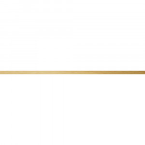Decor Tubadzin Gold mat 2.3x59.8 cm