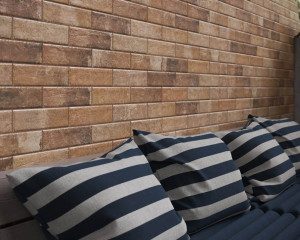 Elevatie Klinker Paradyz Scandiano rosso 6.6x24.5 cm - Img 5
