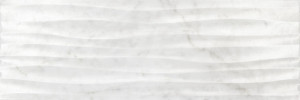 Faianta Kai Bianco Onda 25.5x75.5 cm, white - Img 3