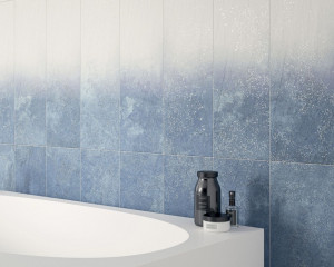Faianta Paradyz Nightwish Tonal STR 25x75 cm, navy blue - Img 7