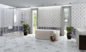 Gresie Kai Ceramics Monet Satin Matt White 60x120 cm - Img 13