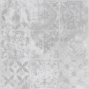Gresie Kai Subway print 60x60 cm, grey - Img 3