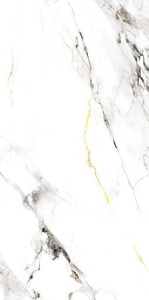 Gresie Zavier White 60x120 cm, lucioasa - Img 2