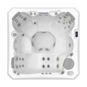 Minipiscina jacuzzi Wellis Malaga CityLife Deluxe, 6 locuri, 218x218x90 cm - Img 3
