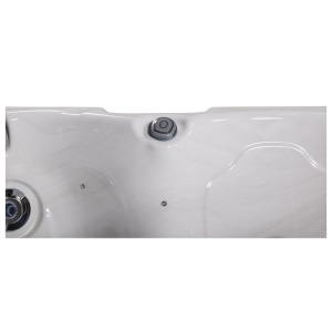 Minipiscina jacuzzi Wellis Malaga Citylife Premium, 6 locuri, cu pompa de caldura, scara inteligenta si spatiu de depozitare, 218x218x90 cm - Img 5