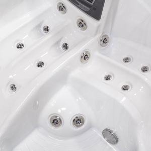 Minipiscina jacuzzi Wellis Pluto, 5 locuri, 200x200x89 cm - Img 5