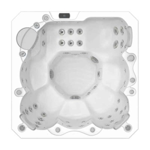 Minipiscina jacuzzi Wellis Prague CityLife Deluxe, pentru 6 persoane, 200 × 200 × 87 cm - Img 8