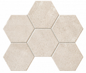Mozaic Tubadzin Sfumato hex 22.1x28.9 cm