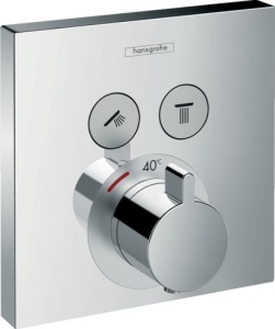 ORNAMENT DUS TERMOSTATIC SHOWER SELECT 2 IESIRI (PENTRU IBOX UNIV.), CROM - Img 4