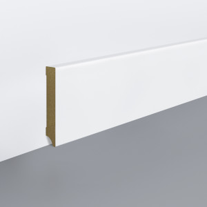 Plinta Mdf Egger Hamburg cubic, 100x18x2400 mm, alba