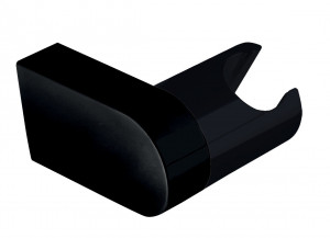 Porter FDESIGN Inula, pentru furtun dus, negru - Img 1